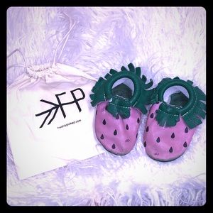 Freshly Picked 🍉 Watermelon Moccasins Baby Shoes